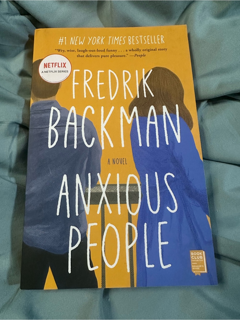 📚4 FOR $30 BOOK SALE - Fredrik Backman Anxious People